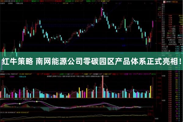红牛策略 南网能源公司零碳园区产品体系正式亮相！